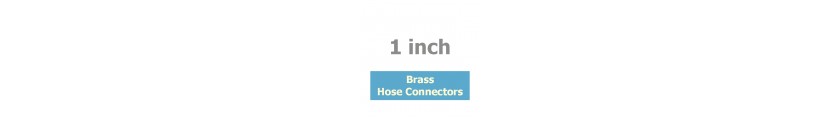 Brass Hose Connectors 1 inch